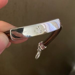 Ralph Lauren Brown Leather Bracelet